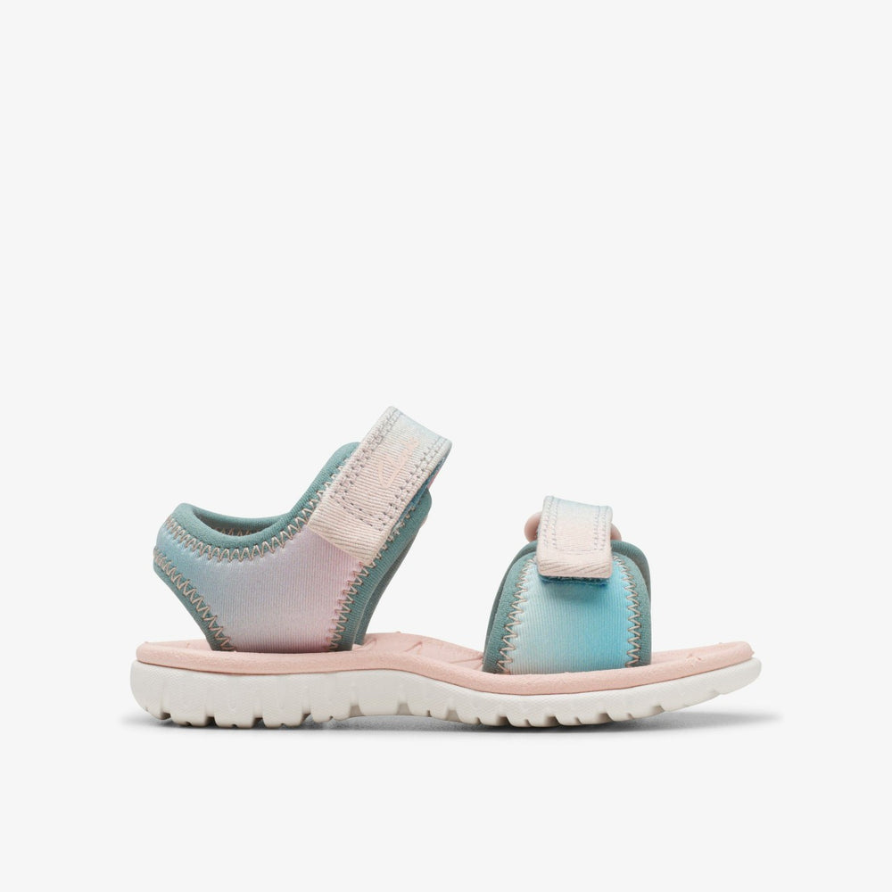 Surfing Tide Toddler Pastel | Clarks for sale - Kids