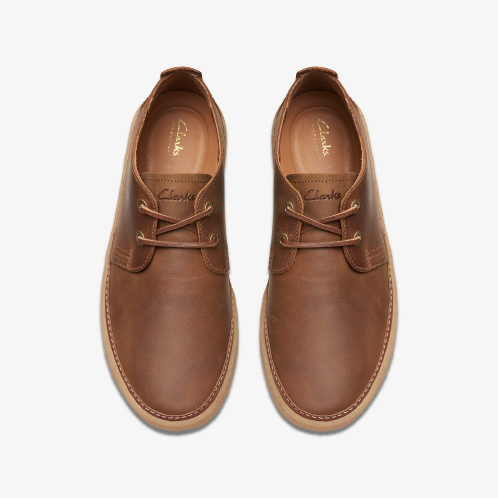 Clarkwood Low Beeswax Leather | Clarks Sale - Men