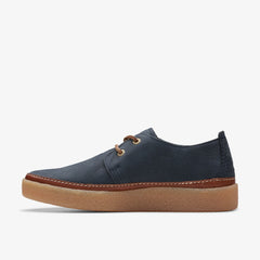 Clarkwood Low Navy Nubuck | Clarks outlet - Men