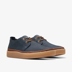 Clarkwood Low Navy Nubuck | Clarks outlet - Men