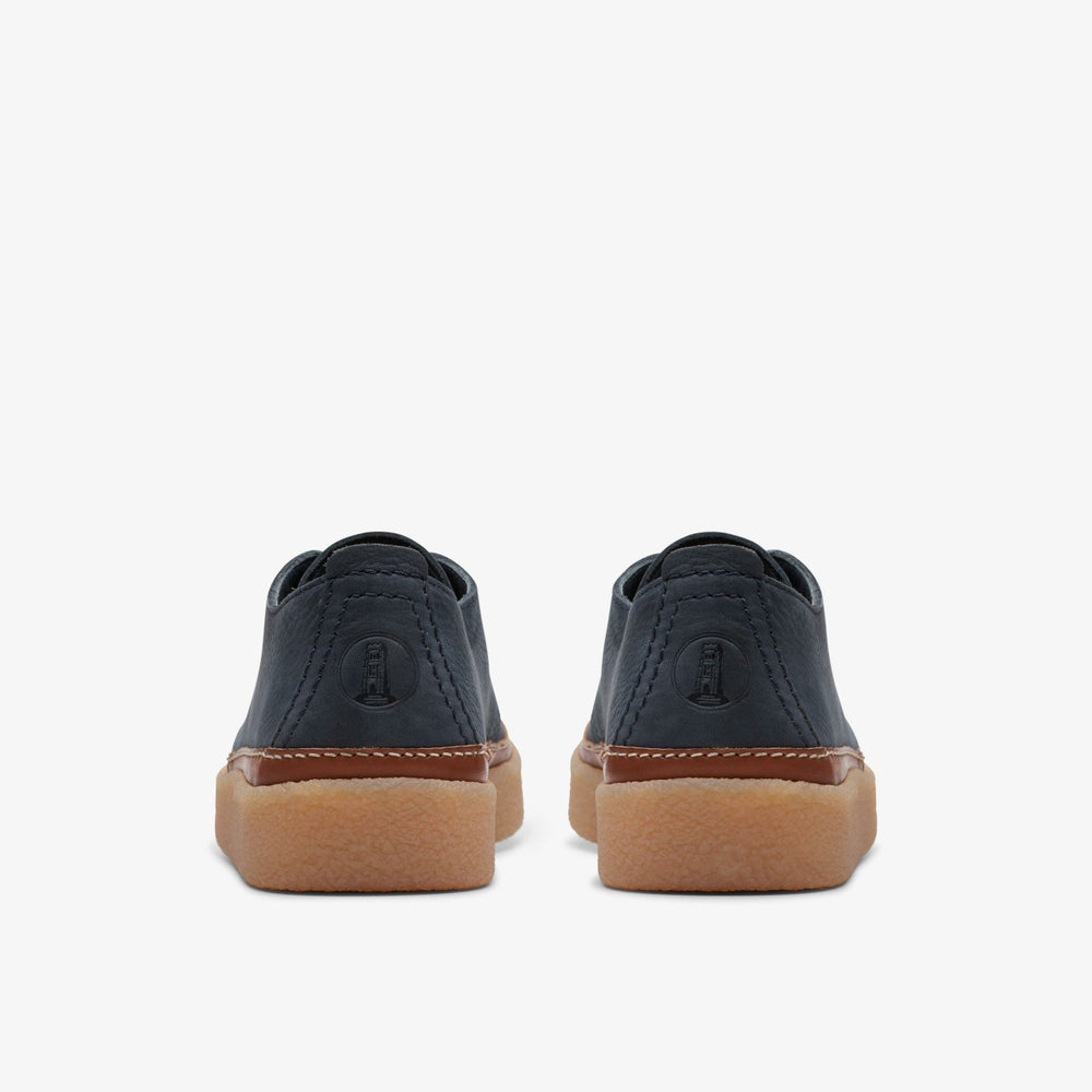 Clarkwood Low Navy Nubuck | Clarks outlet - Men
