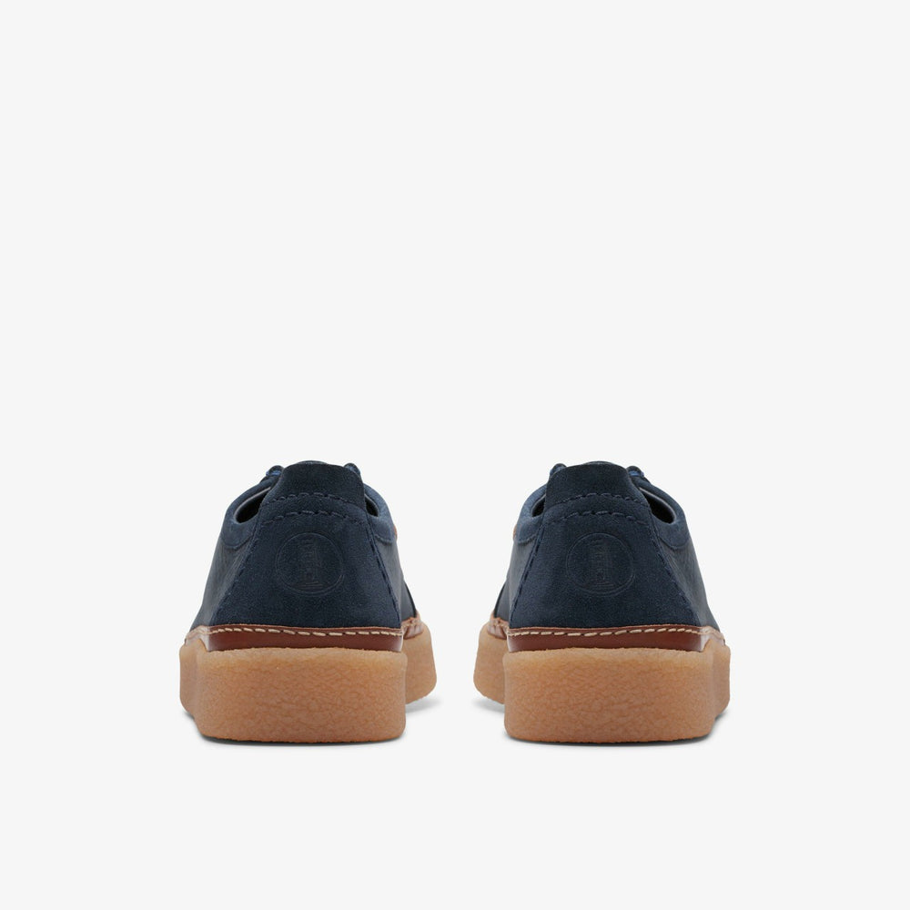 Clarkwood Moc Navy Nubuck | Clarks on Sale - Men