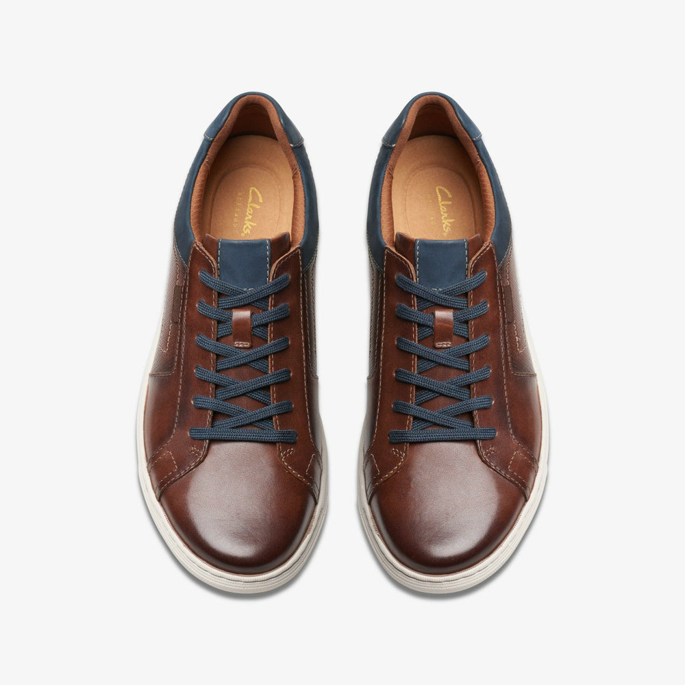 Mapstone Lace Mahogany Leather | Clarks online - Men