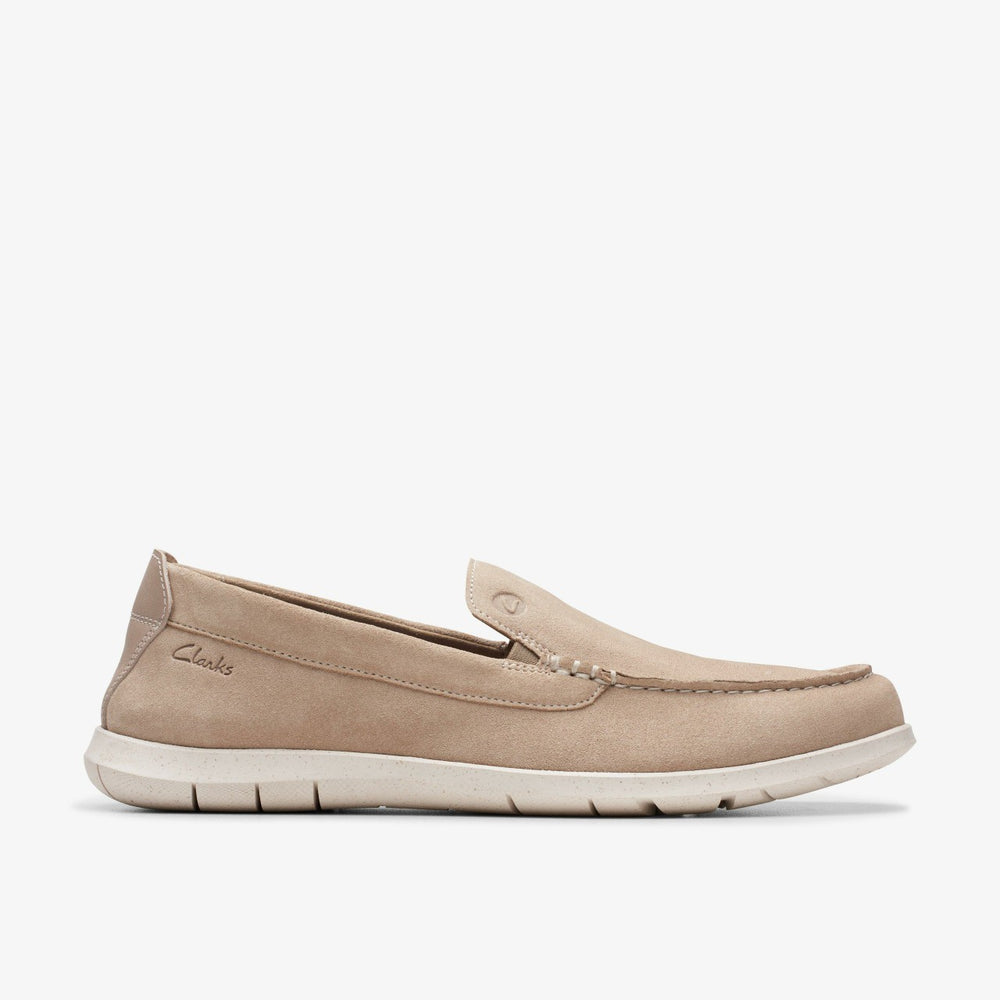 Flexway Step Loafer Sand Suede | Clarks Sale - Men