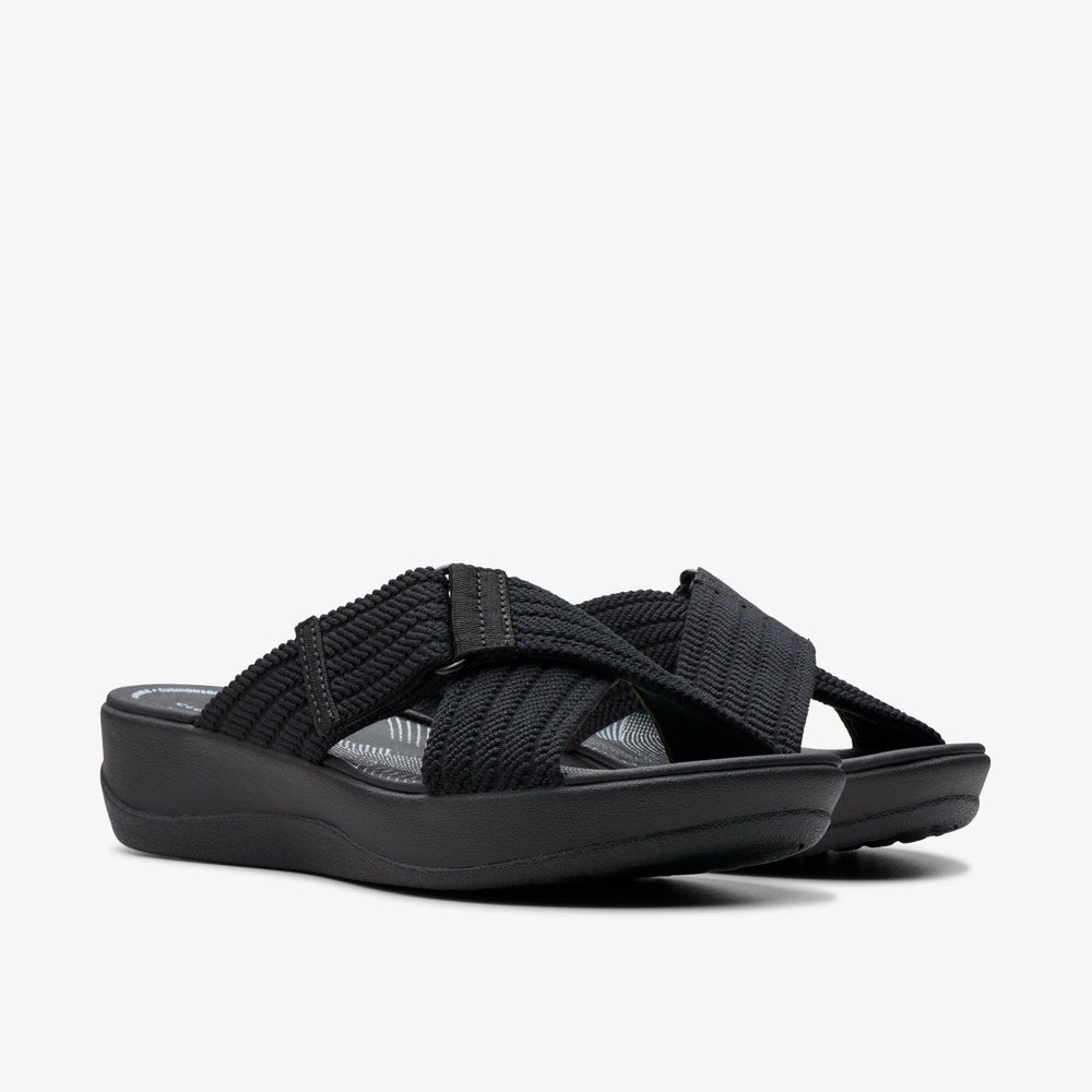 Arla Wave Black | Clarks on Sale - Women