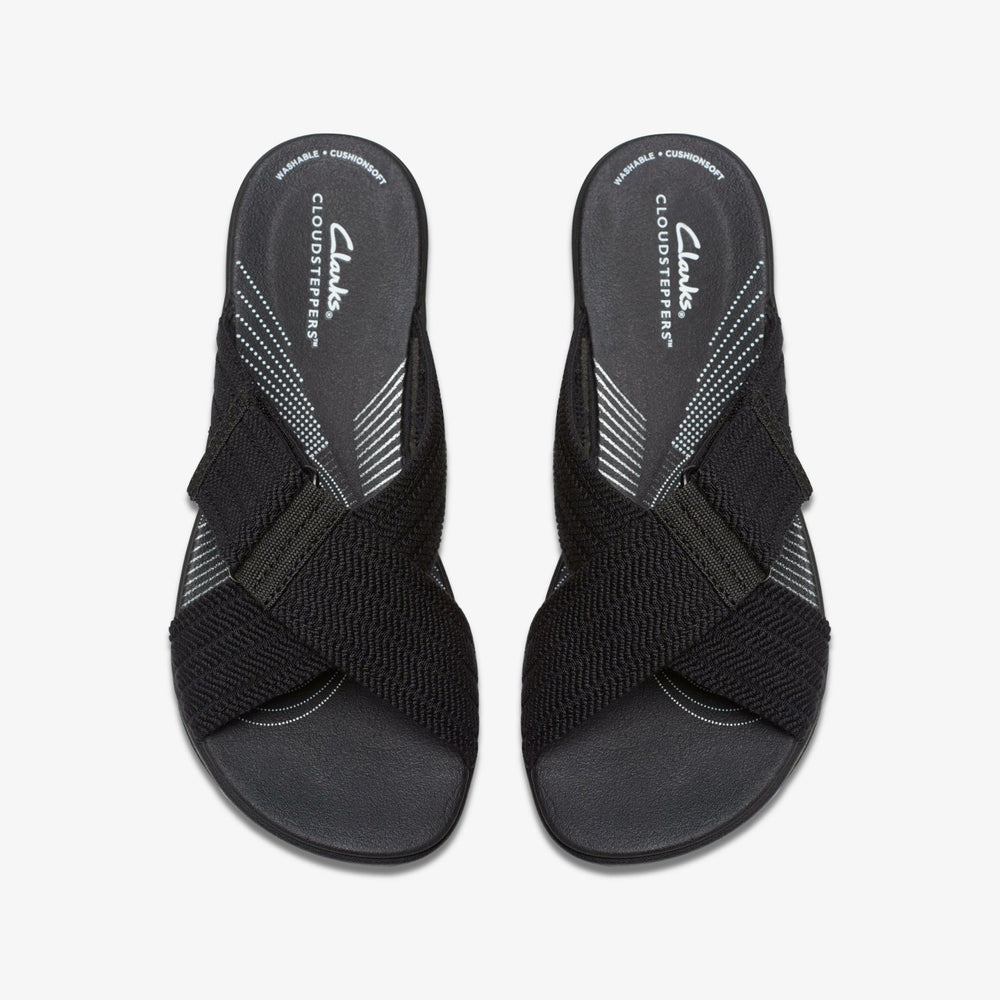 Arla Wave Black | Clarks on Sale - Women