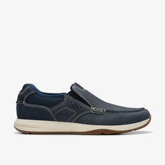 Sailview Step Loafer Navy Nubuck | Clarks for sale - Men