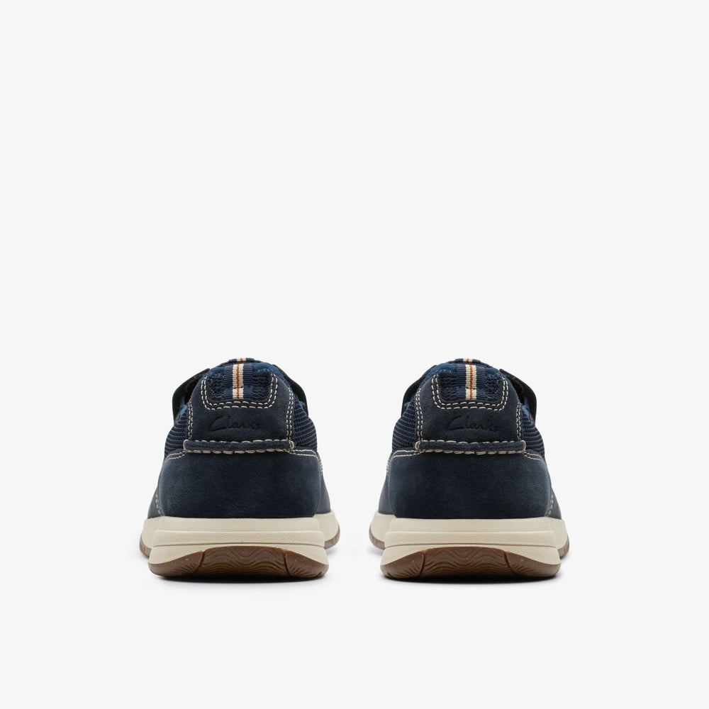 Sailview Step Loafer Navy Nubuck | Clarks for sale - Men