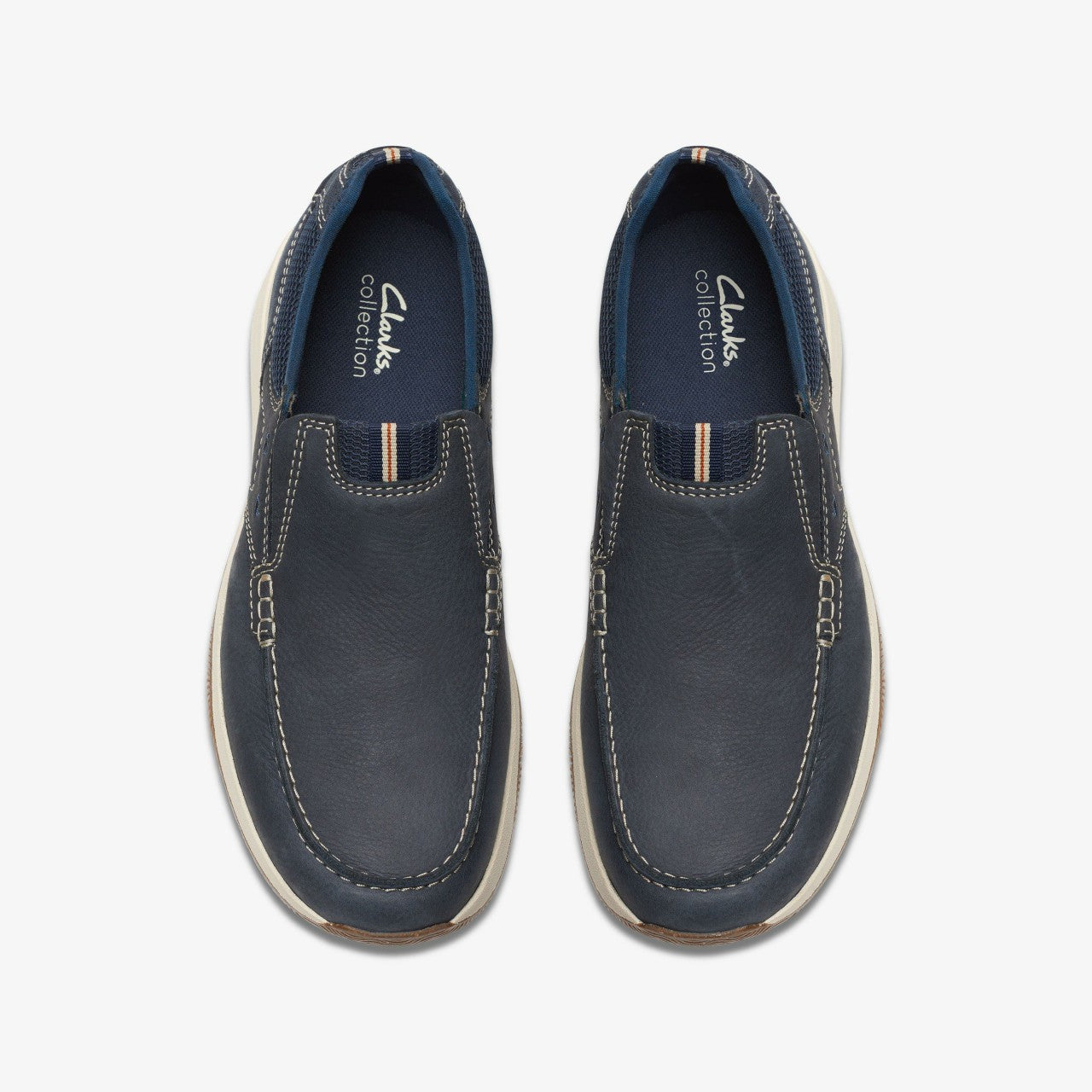 Sailview Step Loafer Navy Nubuck | Clarks for sale - Men