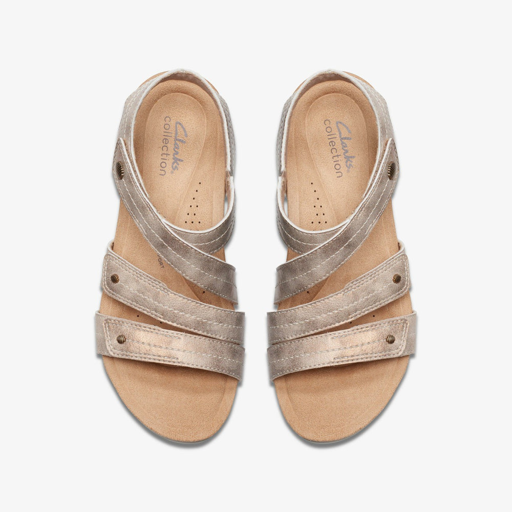 Calenne Clara Bronze Metallic | Clarks online - Women