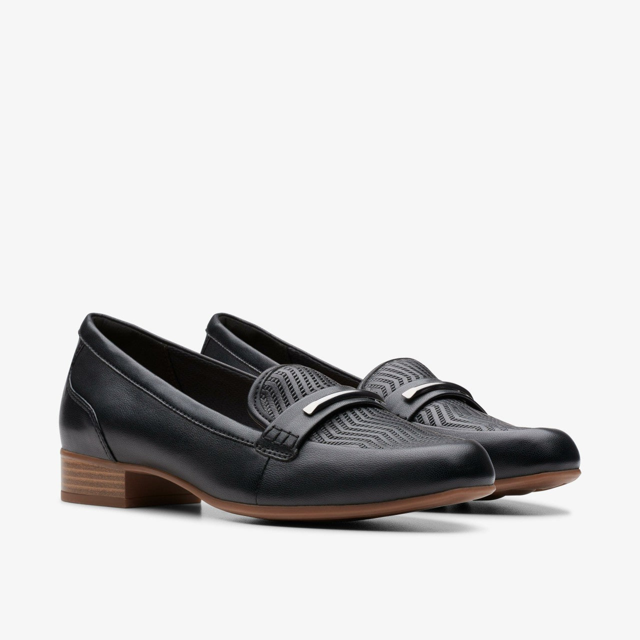 Juliet Aster Black Leather | Clarks discount - Women