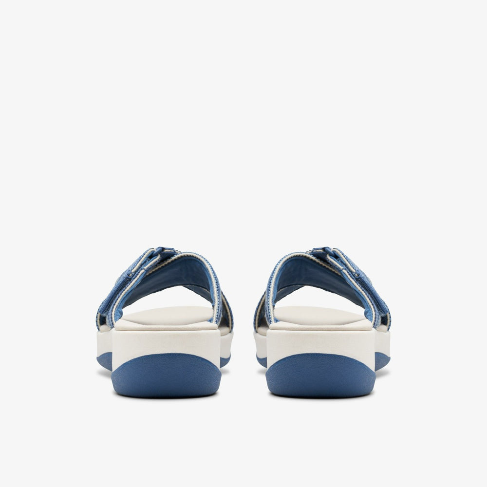 Arla Wave Blue Combination | Clarks for sale - Women