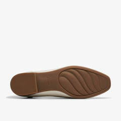 Juliet Aster Off White Leather | Clarks online - Women