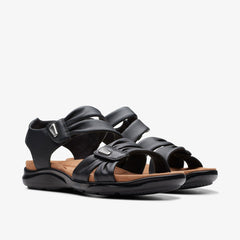 Kitly Ave Black Leather | Clarks discount - Women