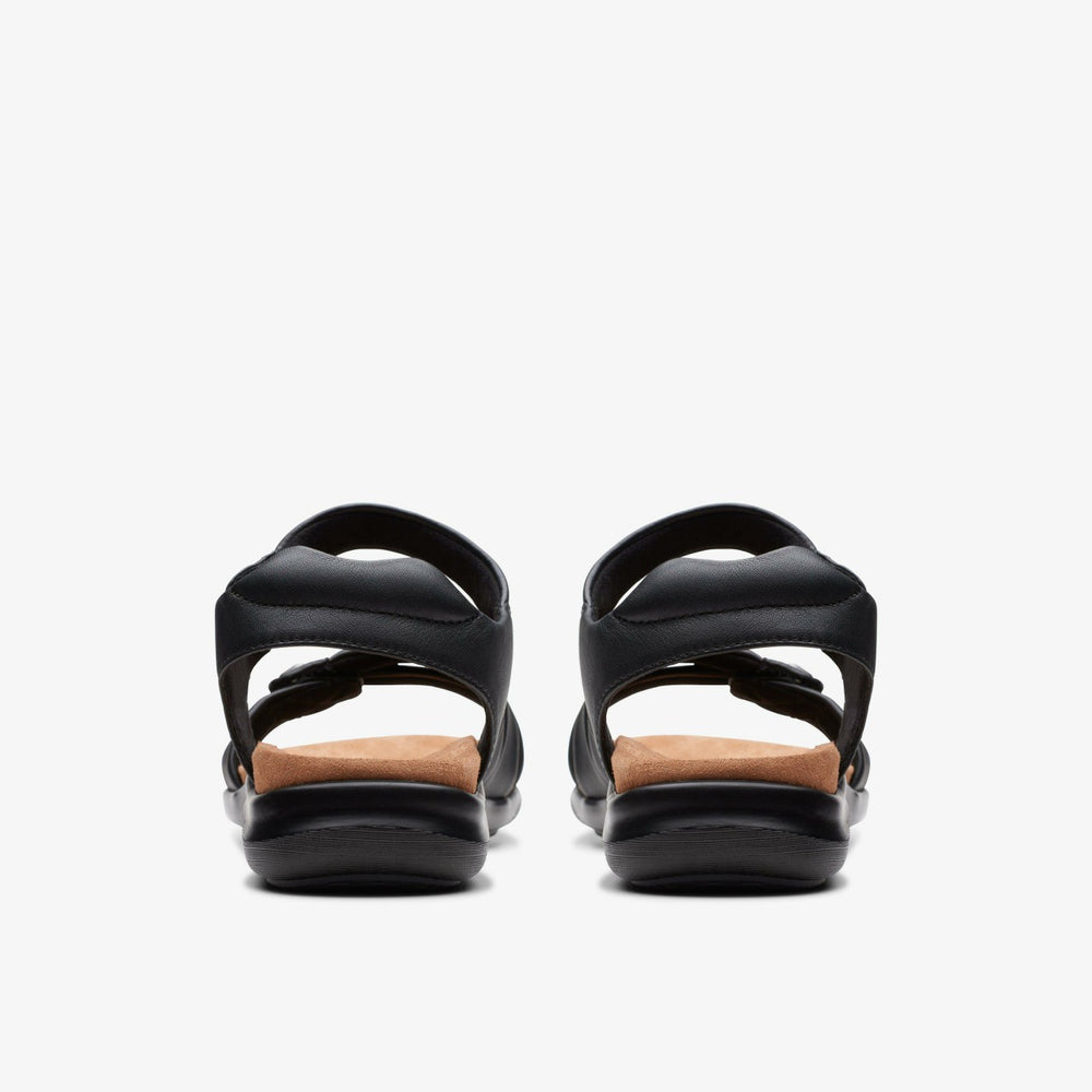 Kitly Ave Black Leather | Clarks discount - Women