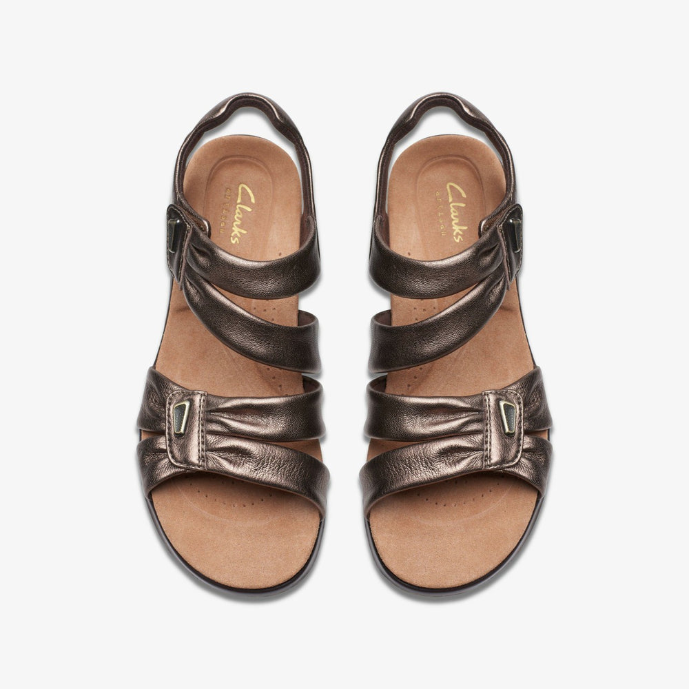 Kitly Ave Bronze Leather | Clarks outlet - Women