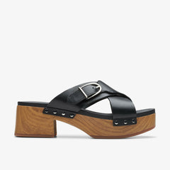 Sivanne Walk Black Leather | Clarks online - Women