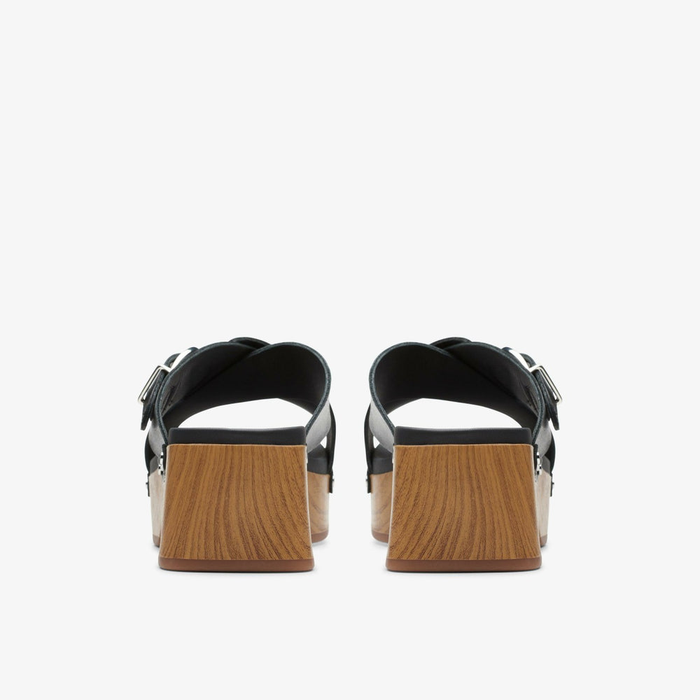 Sivanne Walk Black Leather | Clarks online - Women