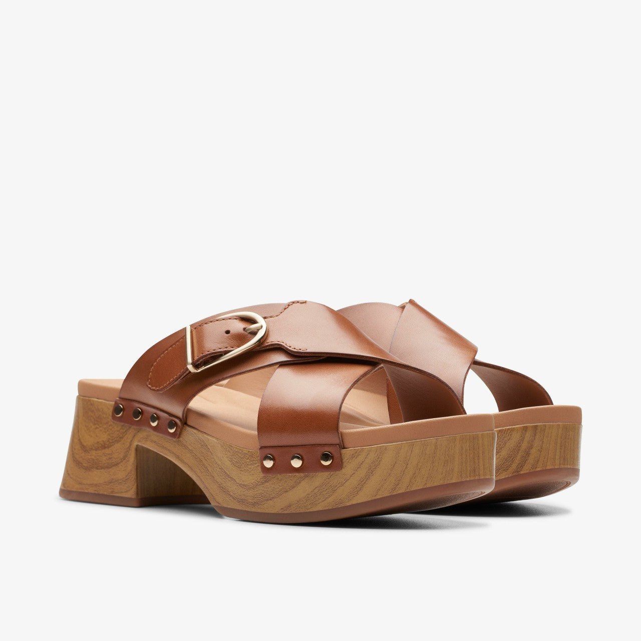 Sivanne Walk Tan Leather | Clarks for sale - Women