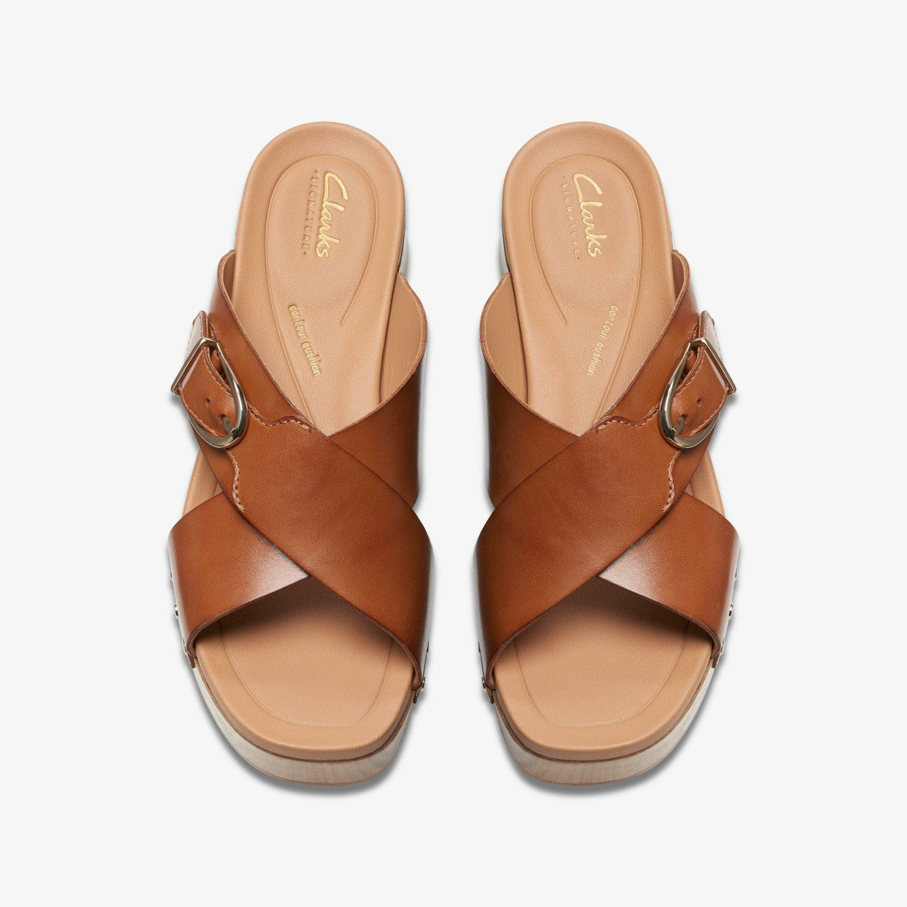 Sivanne Walk Tan Leather | Clarks for sale - Women