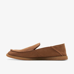 Clark Bay Step Loafer Cola Suede | Clarks on Sale - Men