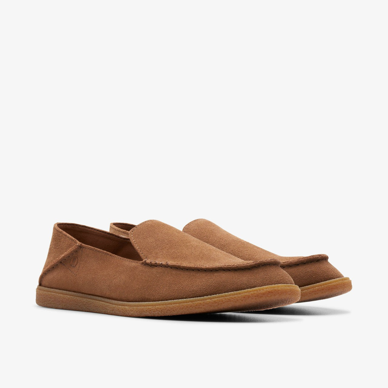 Clark Bay Step Loafer Cola Suede | Clarks on Sale - Men