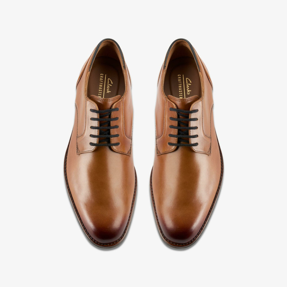Craft Arlo Lace Tan Leather | Clarks on Sale - Men