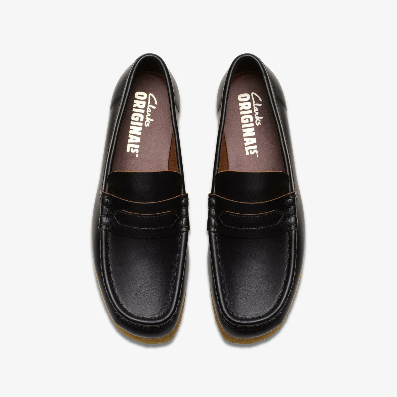 Wallabee Loafer Black Smooth Leather | Clarks outlet - Women