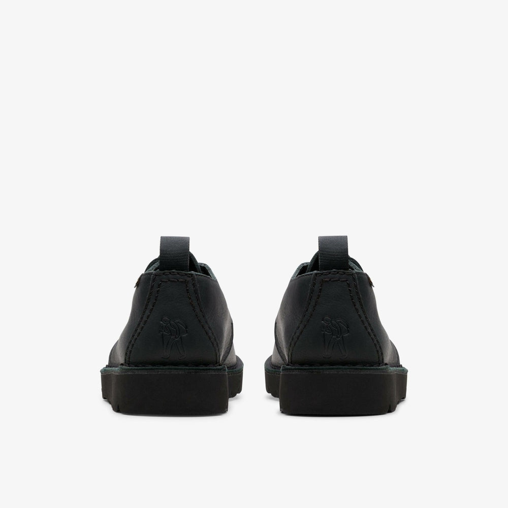 Desert Trek GORE-TEX Black Leather | Clarks online - Men