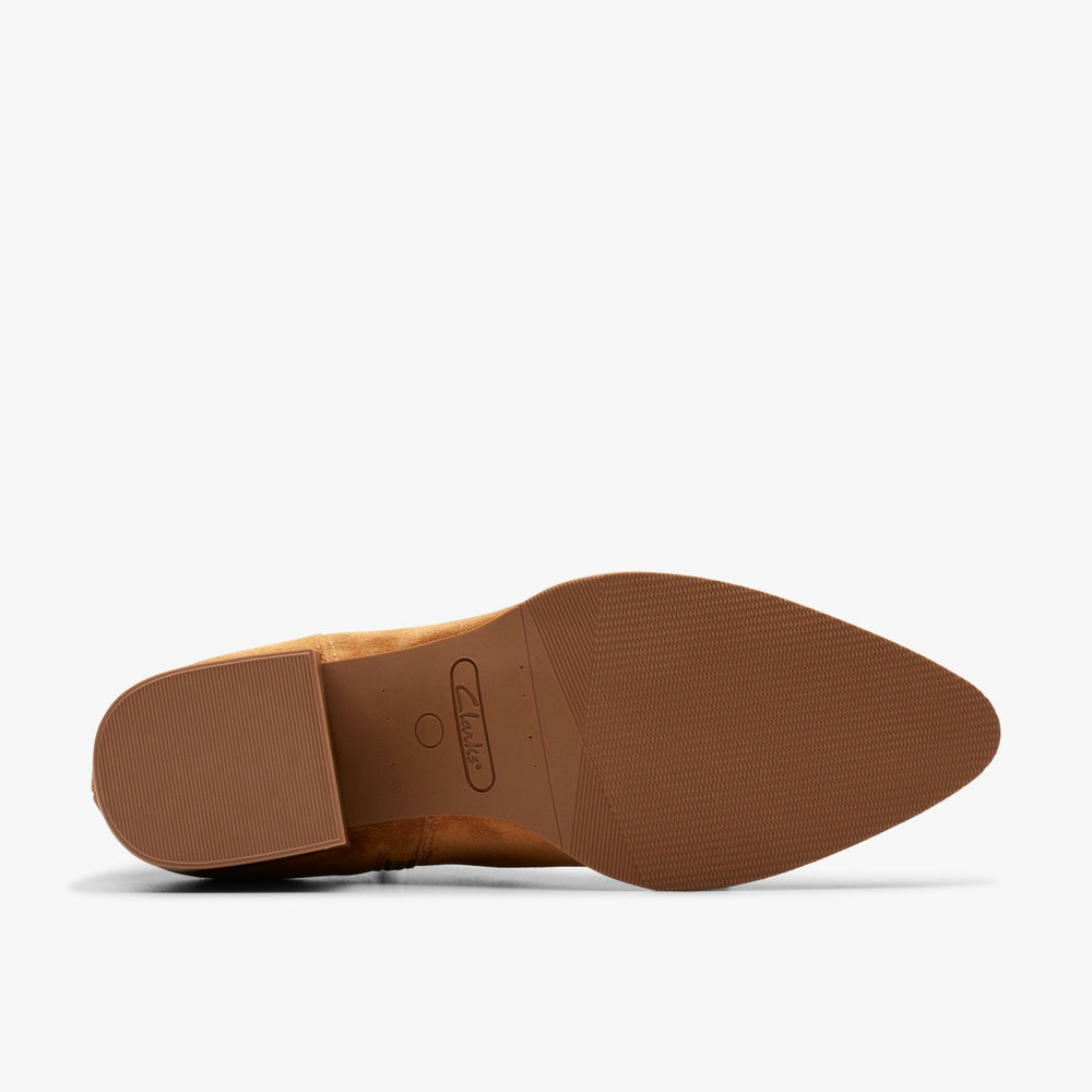 Elder Rae Tan Suede | Clarks for sale - Women