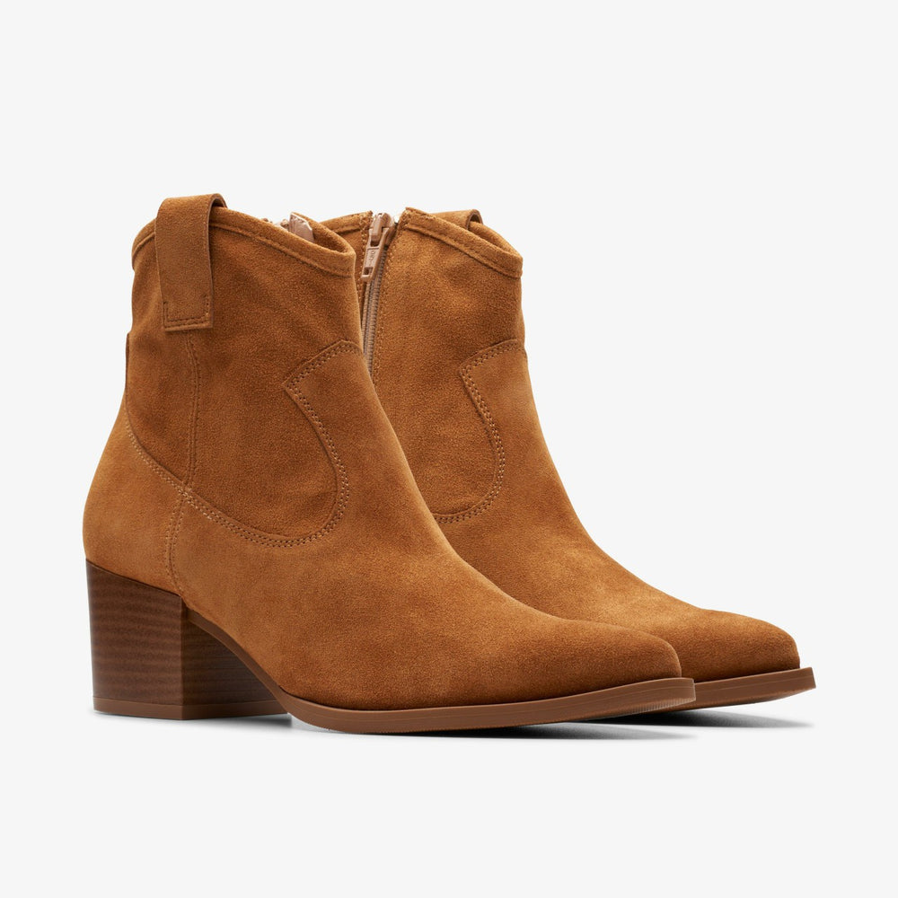 Elder Rae Tan Suede | Clarks for sale - Women