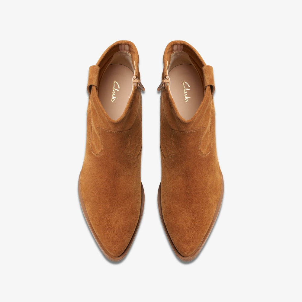 Elder Rae Tan Suede | Clarks for sale - Women