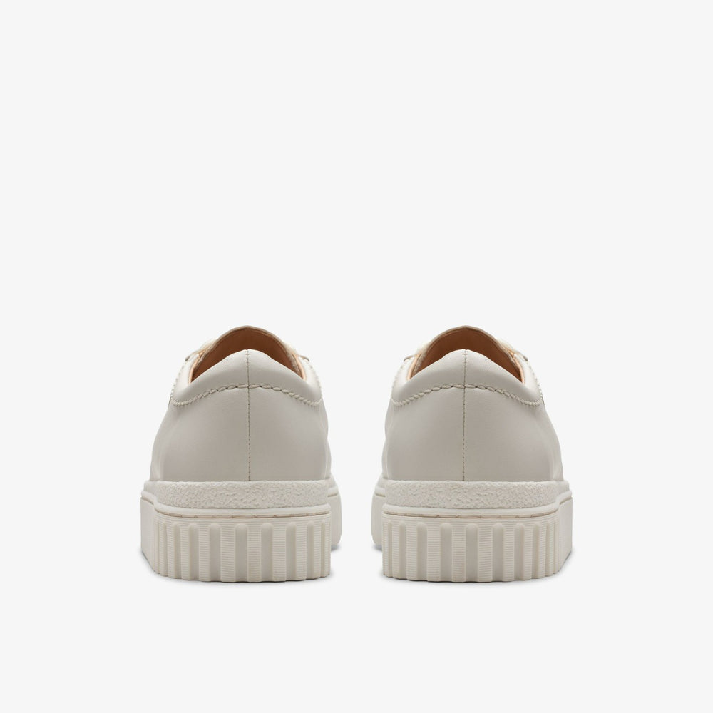 Mayhill Walk Off White Leather | Clarks on Sale - Women