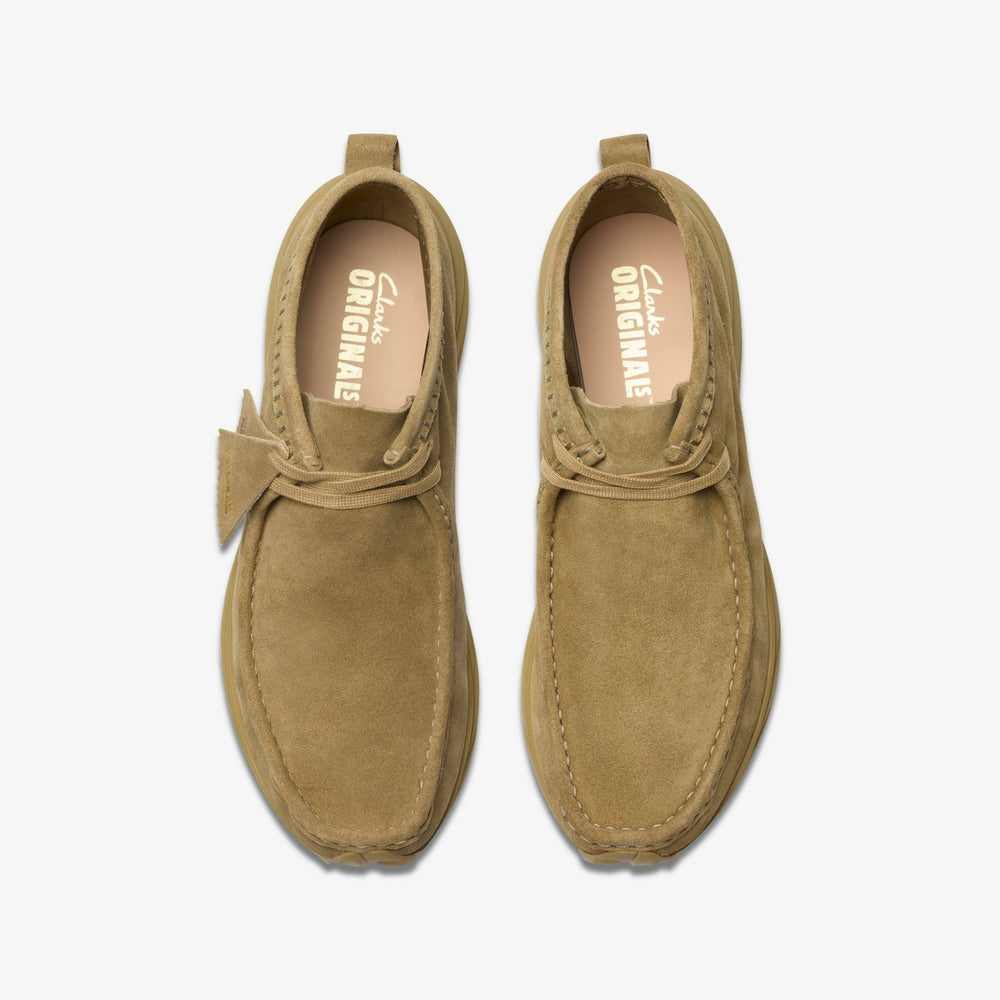 Wallabee Eden Dark Sand Suede | Clarks Sale - Men