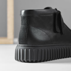 Torhill Hi Black Leather | Clarks outlet - Men