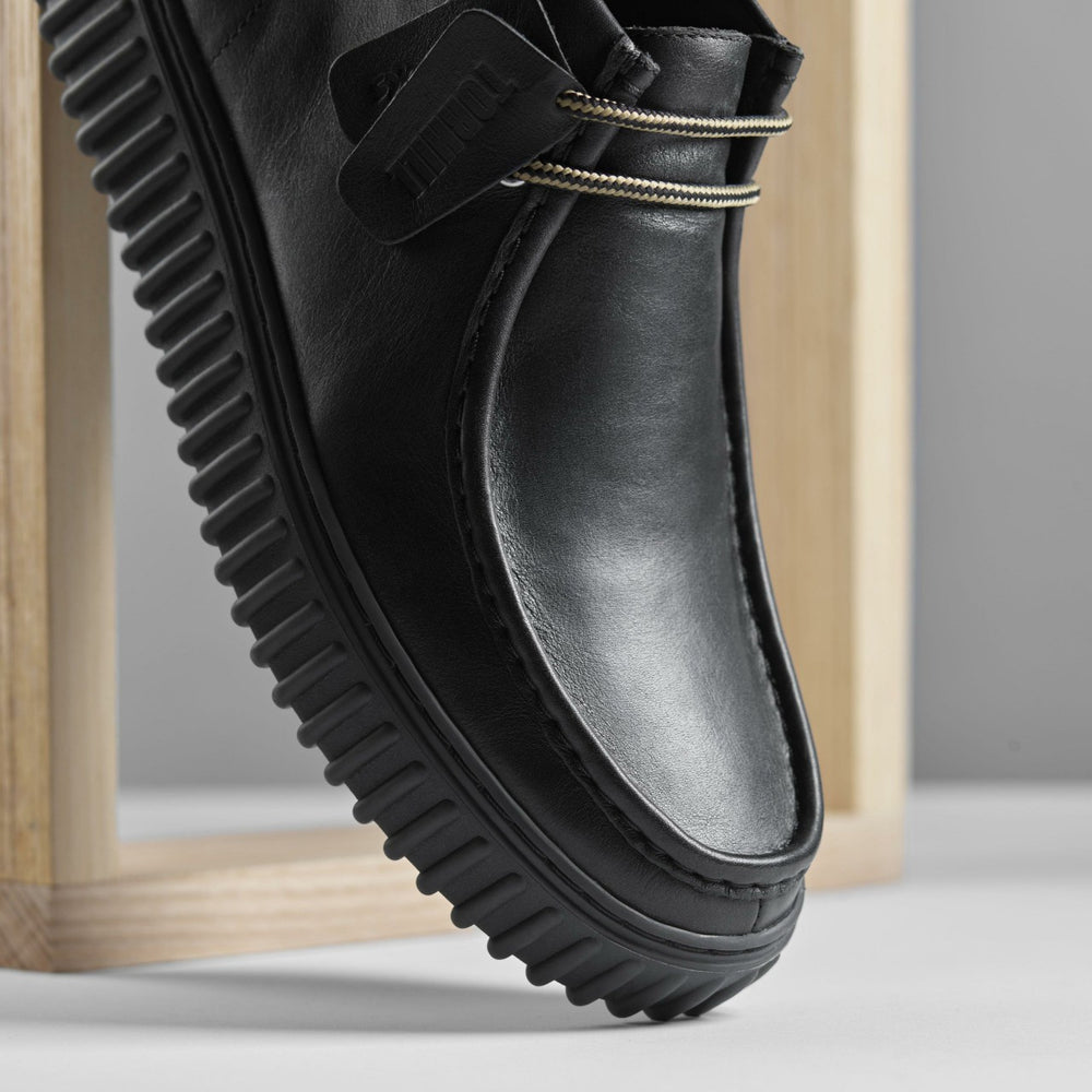 Torhill Hi Black Leather | Clarks outlet - Men