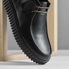 Torhill Hi Black Leather | Clarks outlet - Men