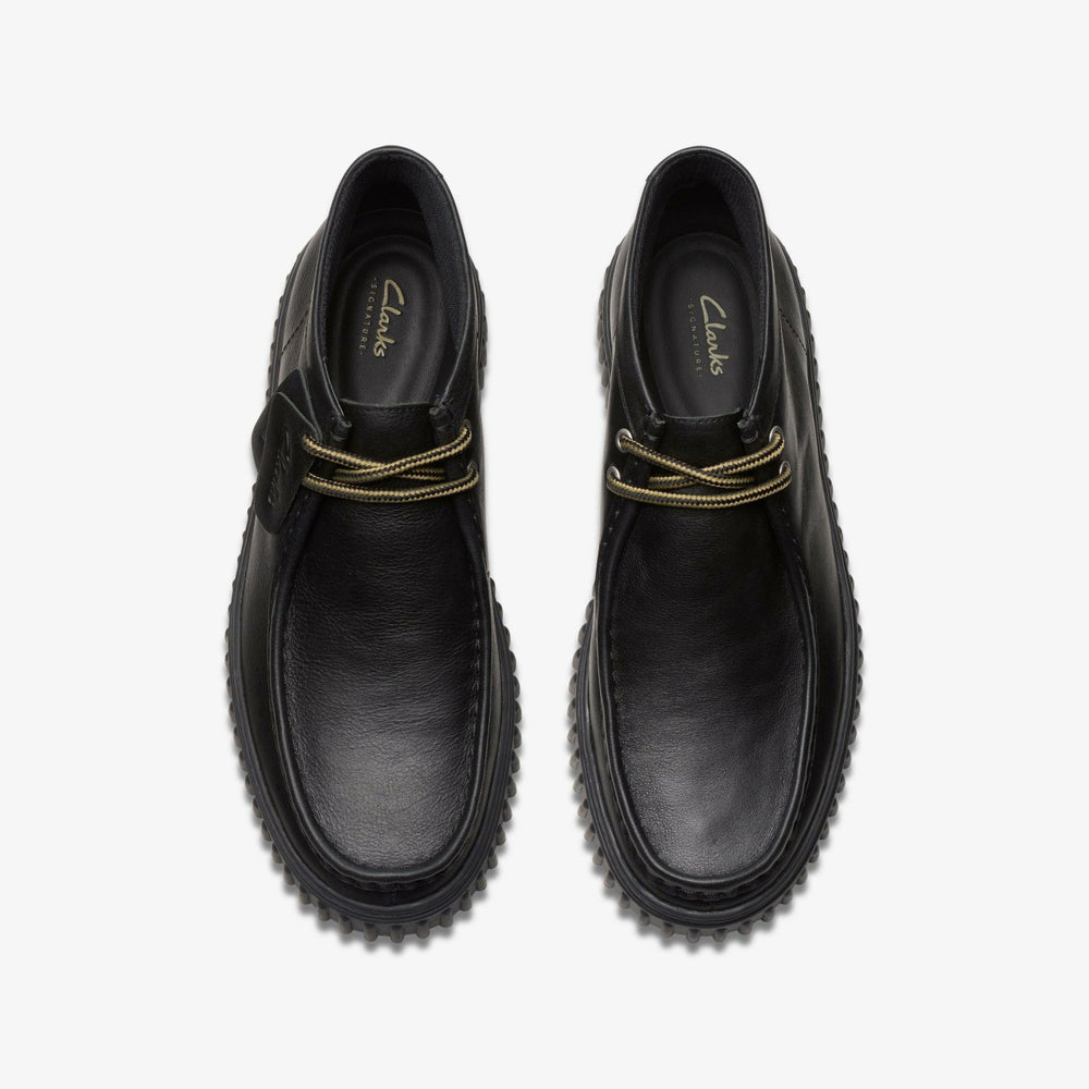Torhill Hi Black Leather | Clarks outlet - Men