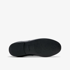 Finja Brogue Older Black Leather | Clarks discount - Kids