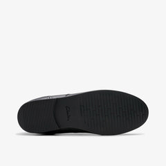 Finja Brogue Youth Black Leather | Clarks Sale - Kids
