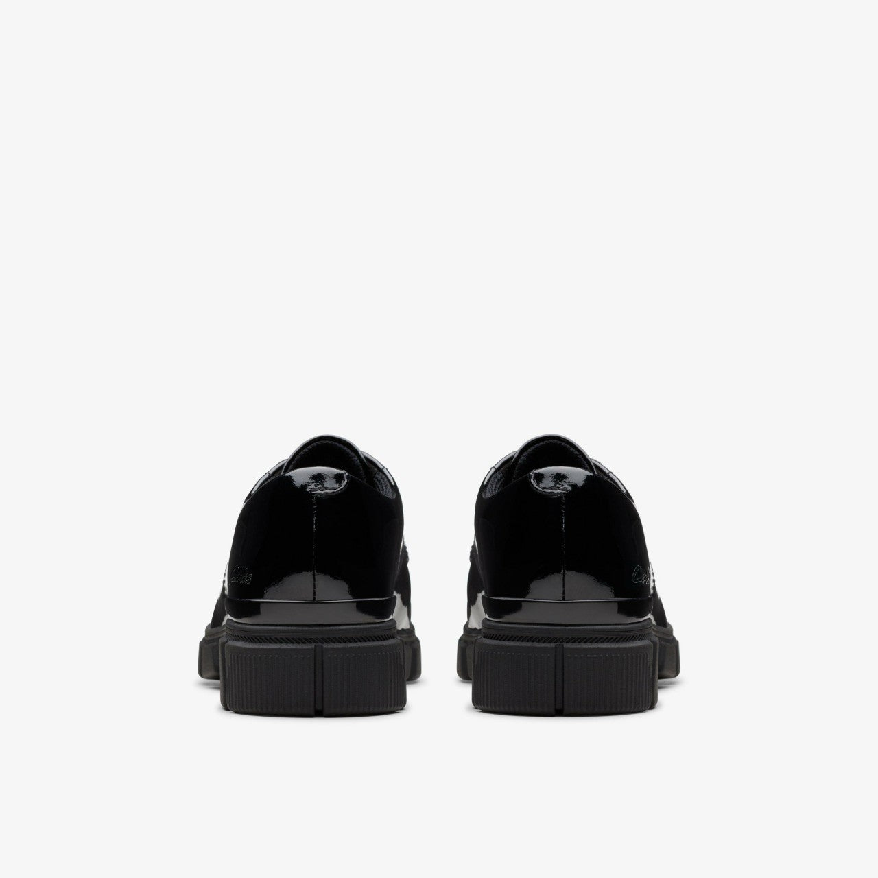 Evyn Lace Kid Black Patent | Clarks discount - Kids