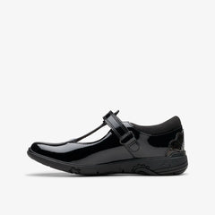 Relda Gem Kid Black Patent | Clarks discount - Kids