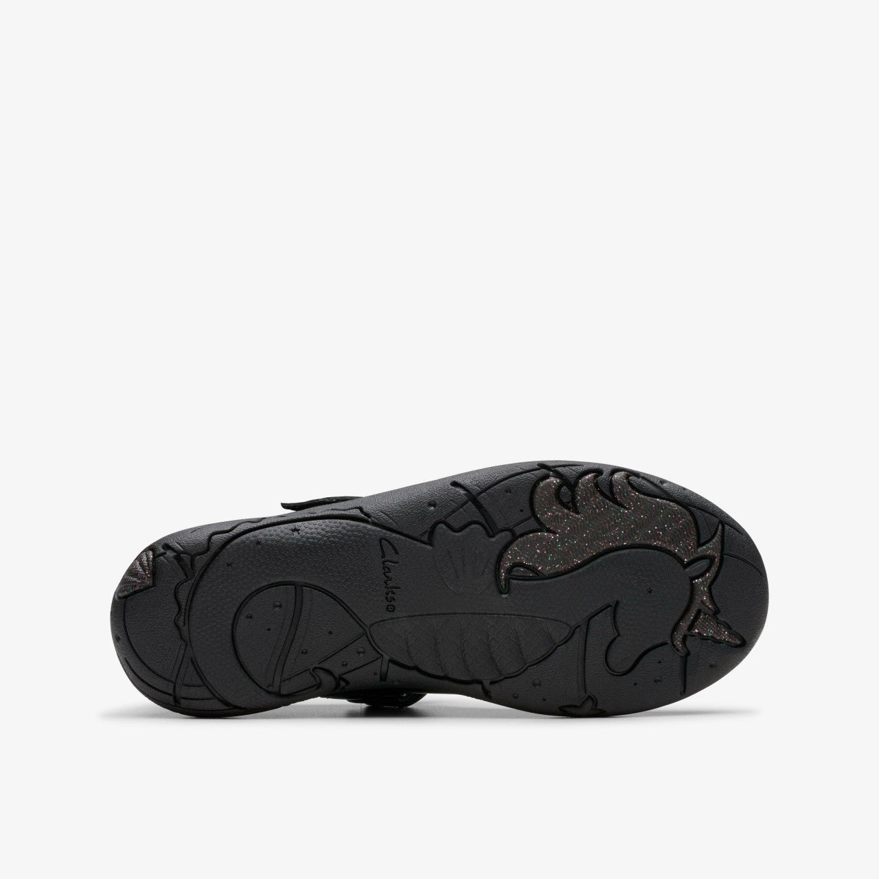 Relda Gem Kid Black Patent | Clarks discount - Kids