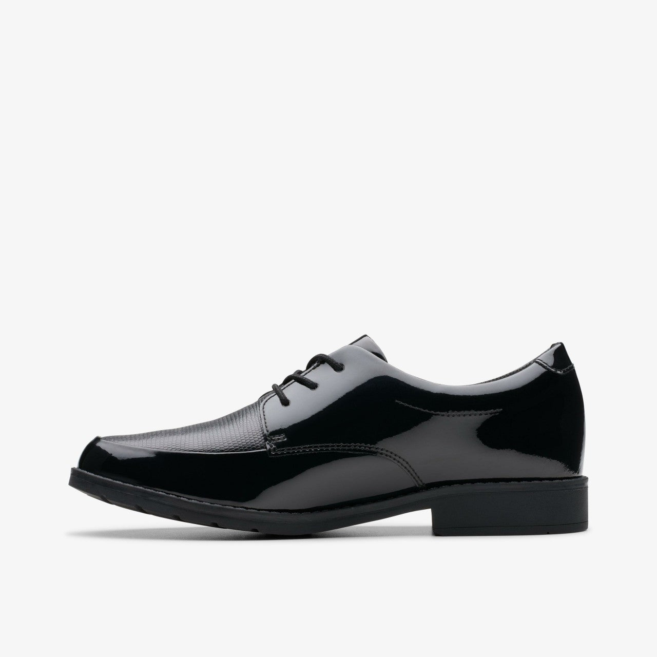 Aubrie Dress Youth Black Patent | Clarks online - Kids