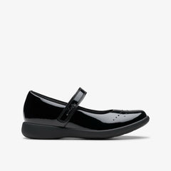 Etch Gem Kid Black Patent | Clarks for sale - Kids