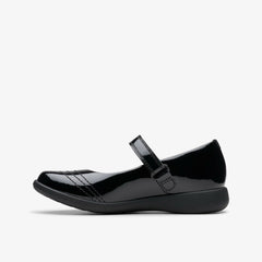Etch Gem Kid Black Patent | Clarks for sale - Kids