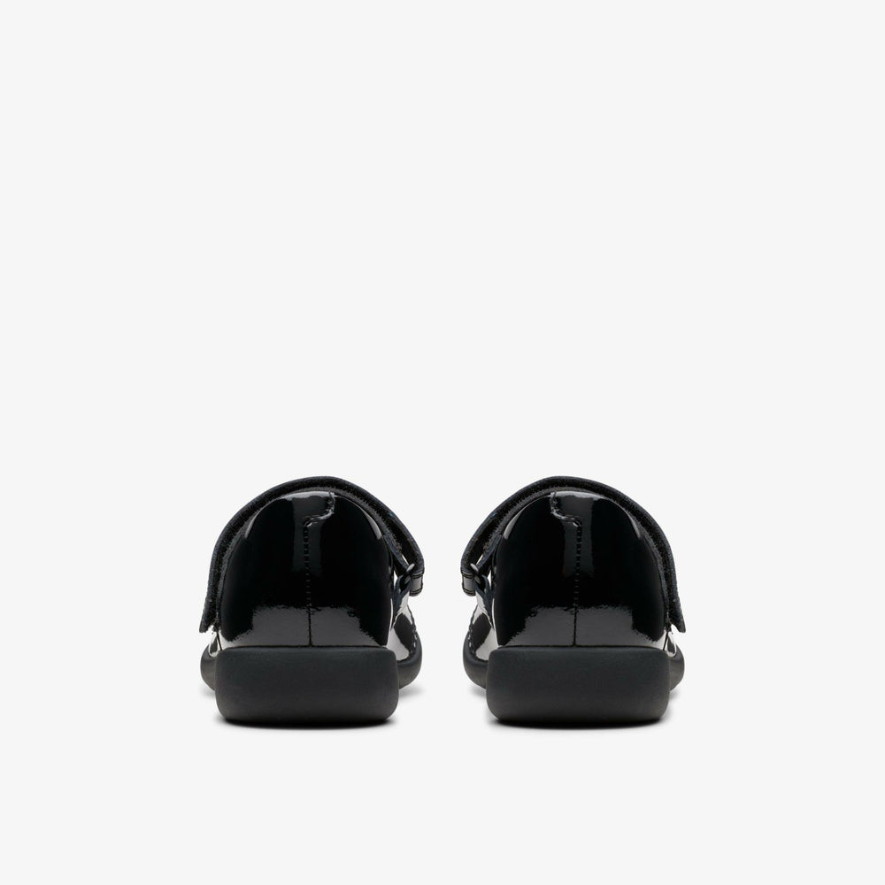 Etch Gem Kid Black Patent | Clarks for sale - Kids