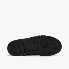 Lorcam Trail Youth Black Leather | Clarks outlet - Kids