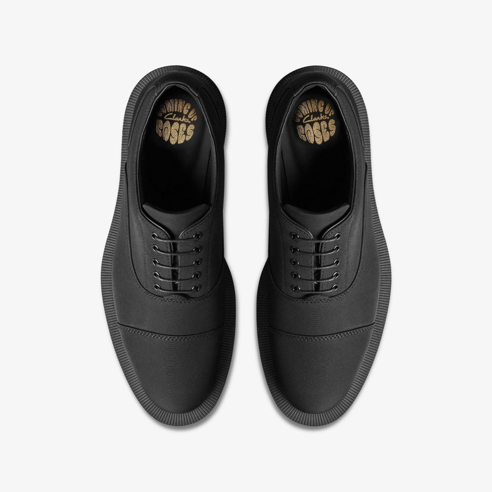 Martine Rose Oxford 2 Mens Black Textile | Clarks outlet - Men