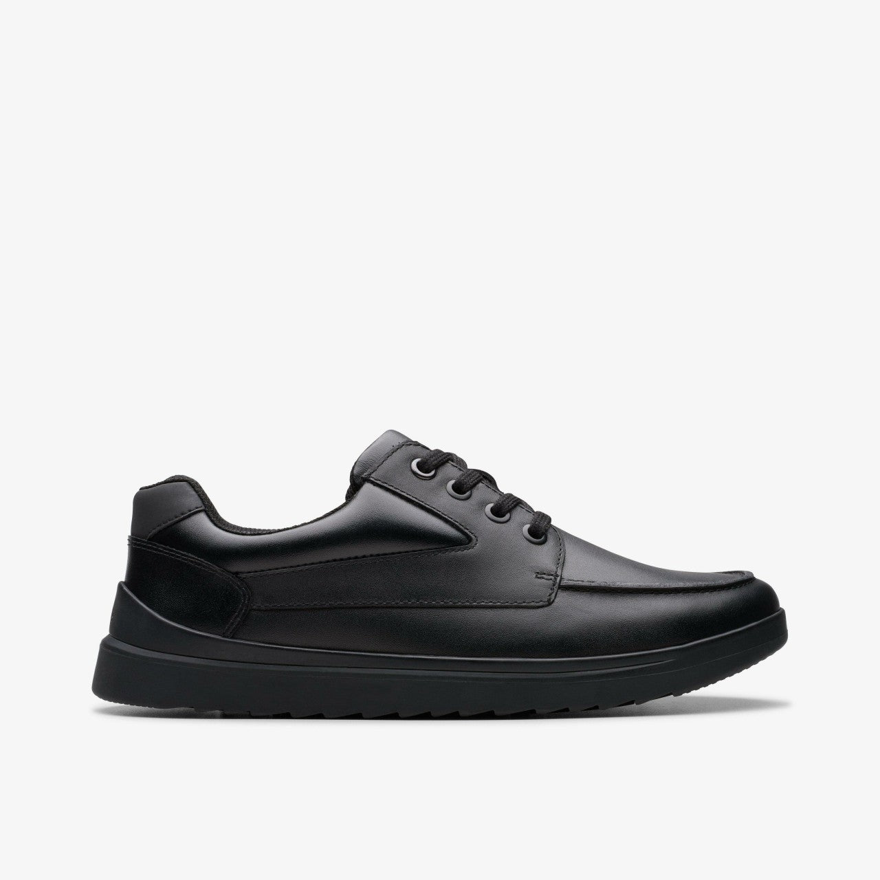 Keelan Flare Youth Black Leather | Clarks Sale - Kids